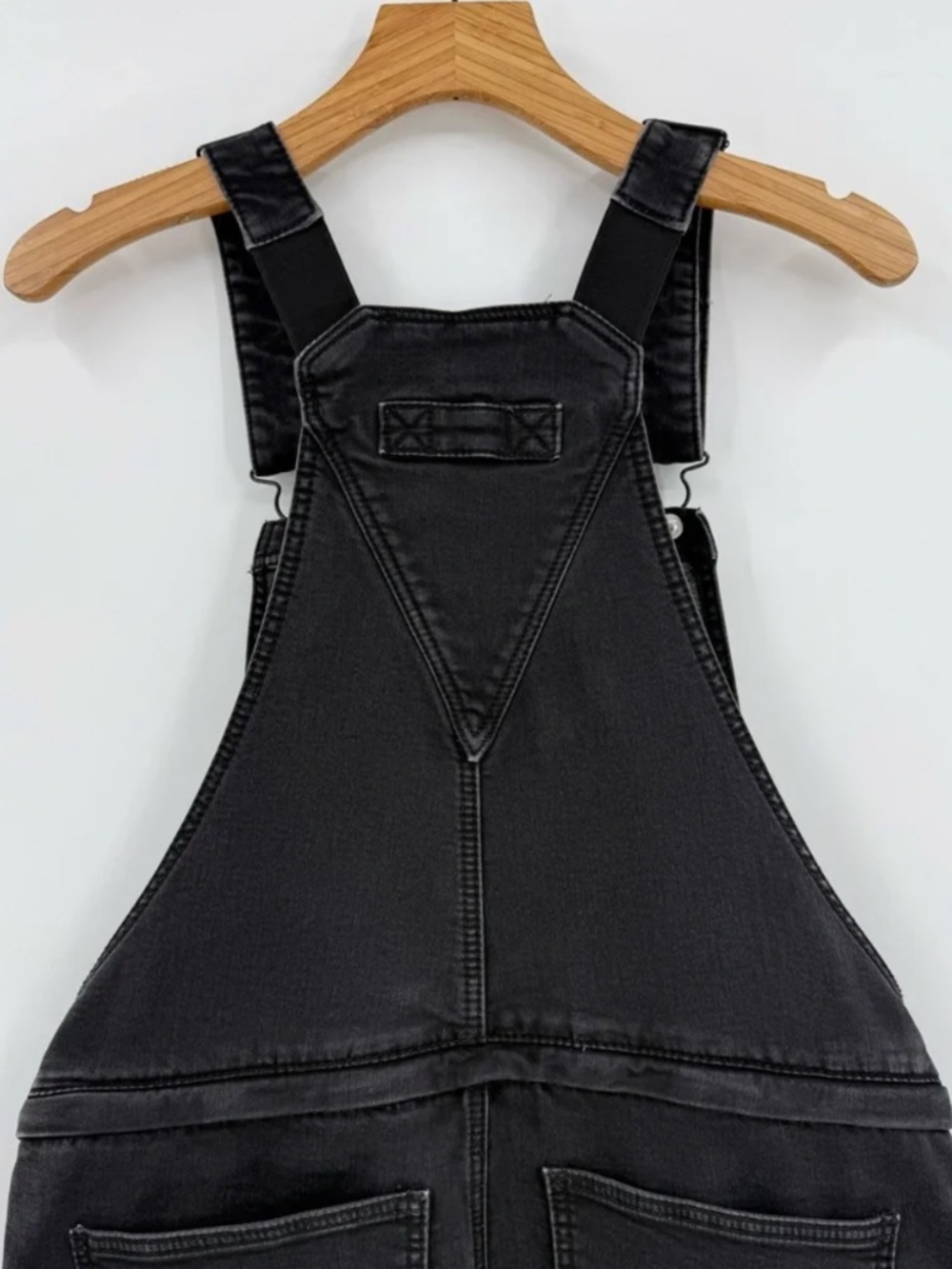 Dovetail Workwear Freshley Hotswap Thermal Denim Overalls - Black - 14x30 - Picture 4 of 9